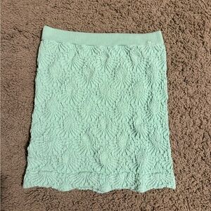 Mint Green Textured Women's Tube Top